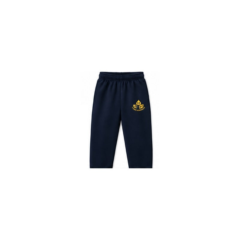 Coed Hirwaun school uniform mock-up with approved small school crest
