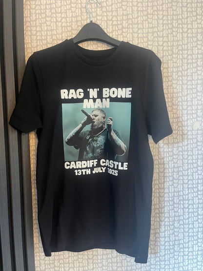 Rag’n’Bone Man “Cardiff Castle” 2025 Tour T-Shirt