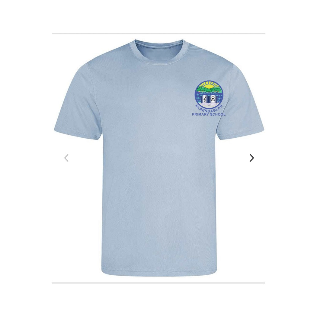 Sky Blue Blaenbaglan PE Cool T-shirt