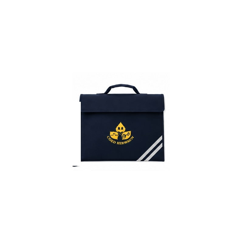 Coed Hirwaun school uniform mock-up with approved small school crest