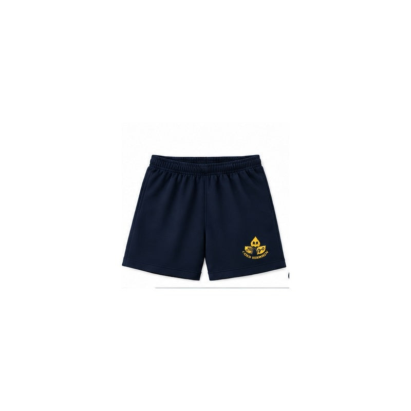 Coed Hirwaun school uniform mock-up with approved small school crest